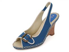 Vegan Canvas Wedge