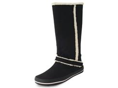 Vegan Faux-Fleece trimmed Boots