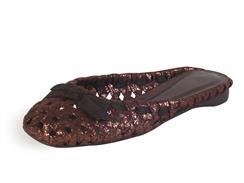 Shimmer Faux-Suede Vegan Mule by CL by Laundry