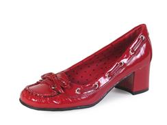 Vegan Crinkle Patent-Pleather Dress Shoe