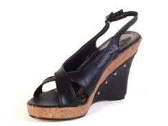 Falcon Vegan Peep-toe Wedge from Nueaura