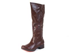 Mid-Calf Vegan Biker Boot
