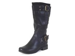 Women's Biker-Style Vegan Boot