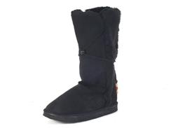 Faux-Suede Casual Vegan Boot