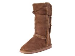 Faux-Suede Casual Vegan Boot