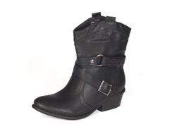 Short Vegan Cowboy Boots