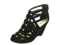 Isaac Vegan Strappy Wedge Sandal