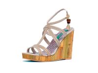 Rhino Vegan Wedge Sandal by Mink