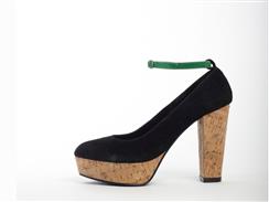 Precious Vegan Platform Pump by Harts of Darkness
