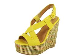 Vegan Open-Toe Strappy Wedge-Katrina