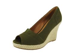 Vegan Open-Toe Wedge -Talent