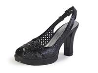 Glamorous Vegan Platform Slingback - Godiva