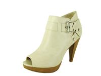 Finella Peep-Toe Platform Vegan Bootie