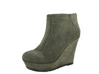 Timber Vegan Wedge Bootie