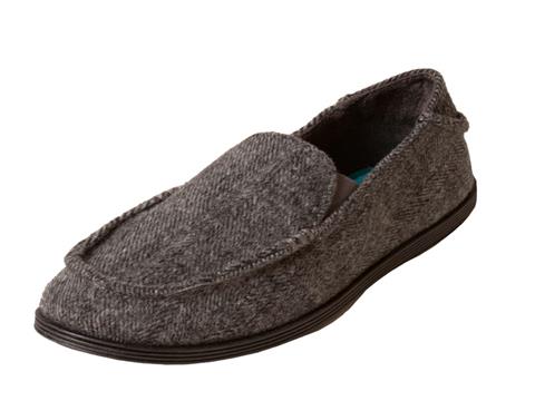 Vegan Shoes & Bags: Glide Flannel Slip-On by Blowfish in Gray