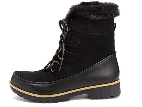 Vegan Shoes & Bags: Manchester Winter Boot by JBU in Black