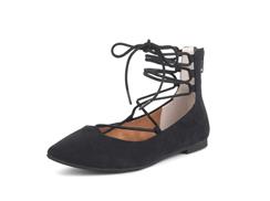 Animated Lace-Up Flat by BC Footwear