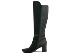 Libra Tall Two-Tone Boot by Charmone